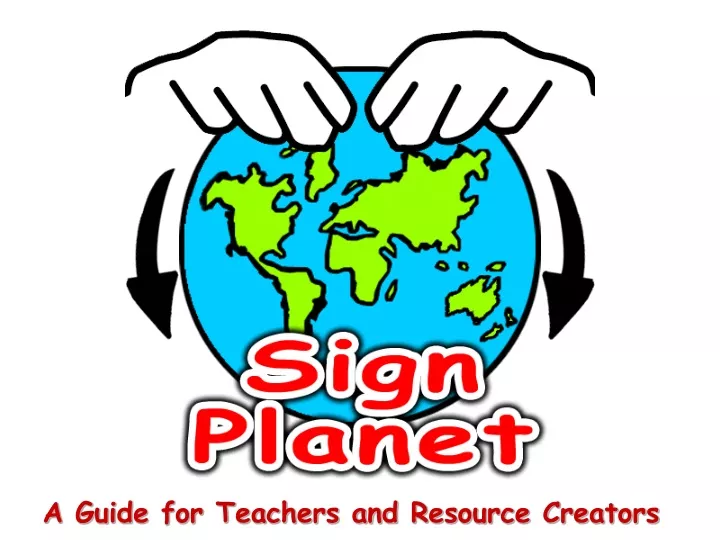 a guide for teachers and resource creators