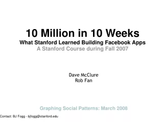 Dave McClure Rob Fan Graphing Social Patterns: March 2008