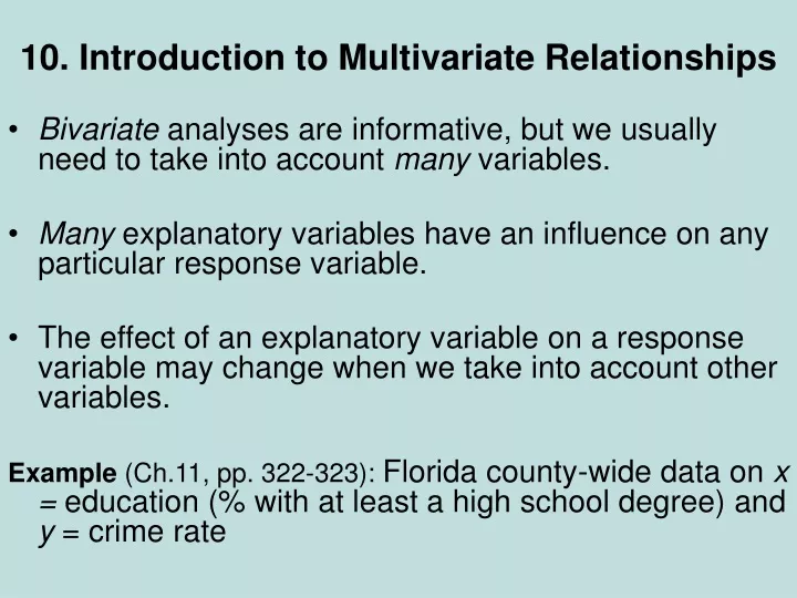 10 introduction to multivariate relationships