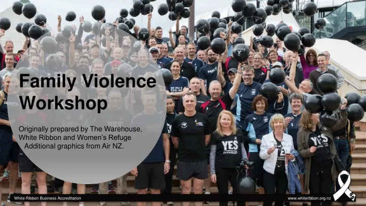 family violence workshop originally prepared