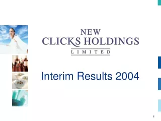 Interim Results 2004