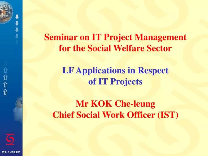 seminar on it project management for the social
