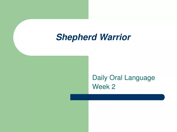shepherd warrior