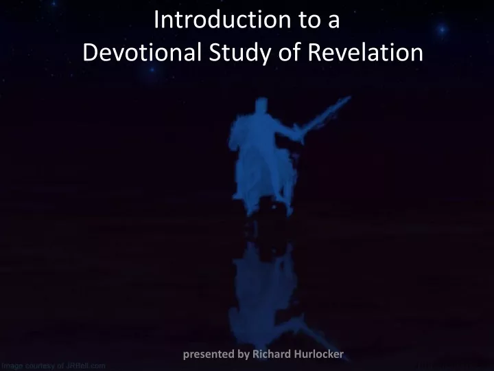 introduction to a devotional study of revelation