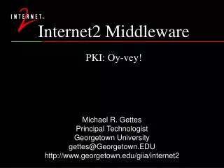 Internet2 Middleware PKI: Oy-vey!