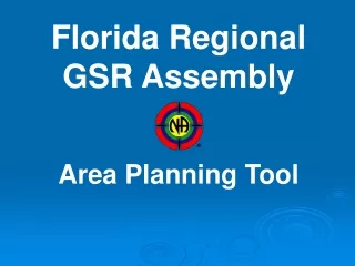 Florida Regional GSR Assembly Area Planning Tool