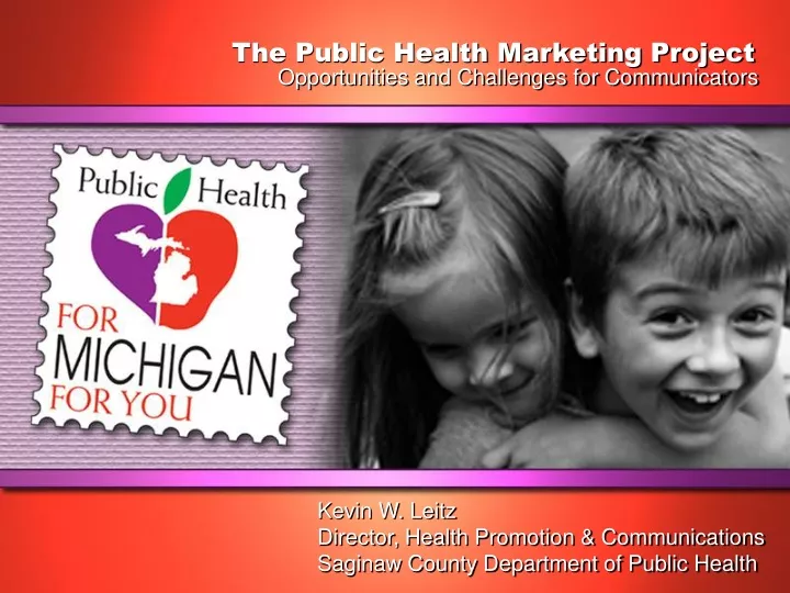the public health marketing project