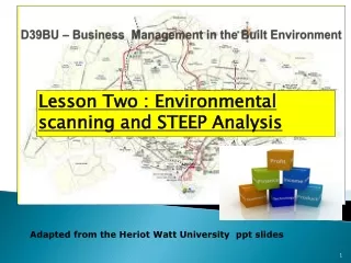 D39BU – Business  Management in the Built Environment