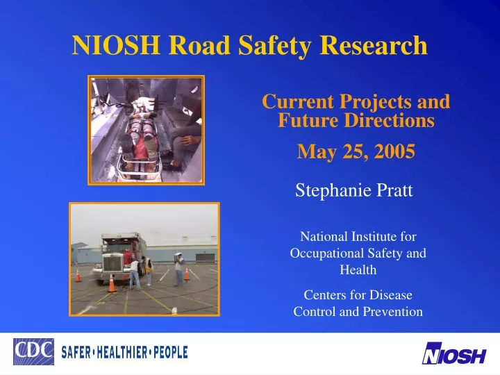 niosh road safety research