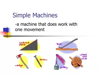 Simple Machines