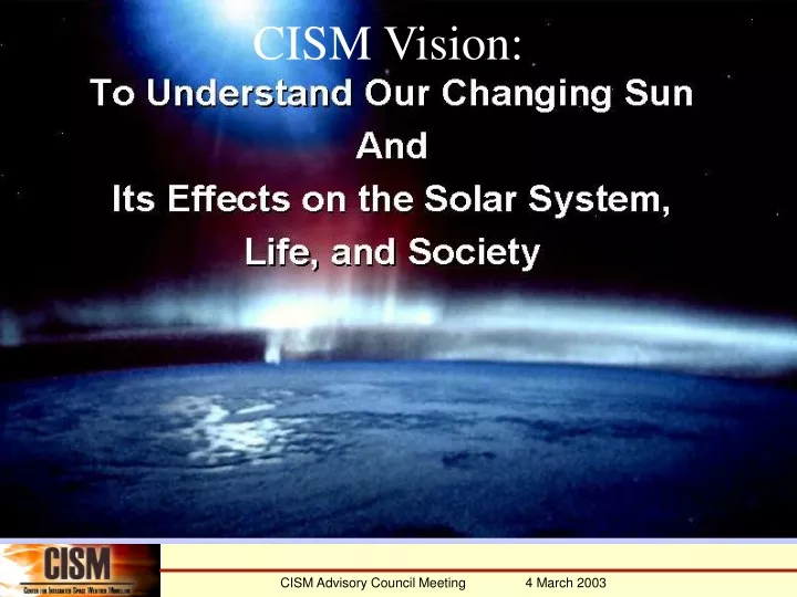 cism vision