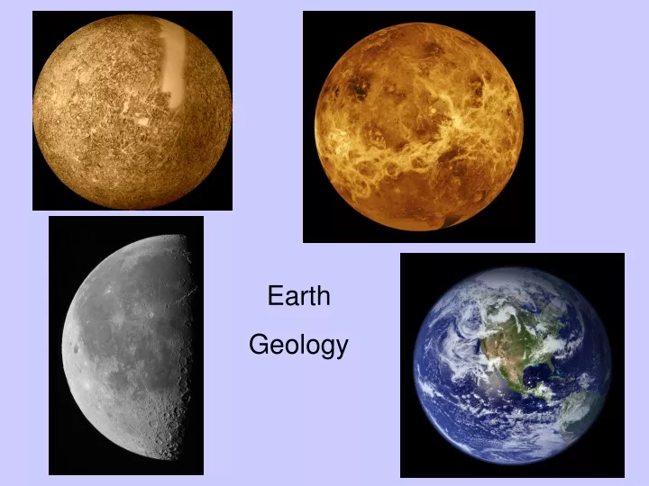 earth geology