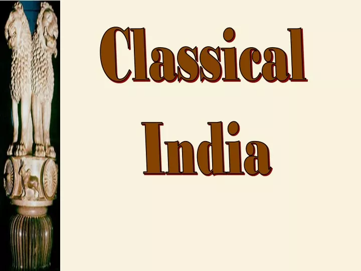 classical india