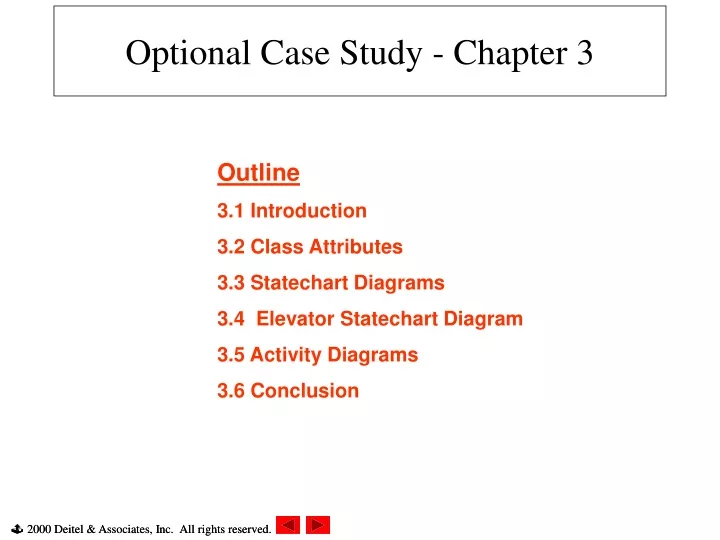 optional case study chapter 3