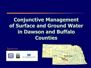 Conjunctive Management  of Surface and Ground Water in Dawson and Buffalo Counties