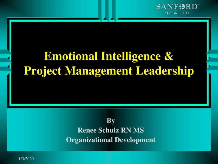 emotional intelligence project management leadership