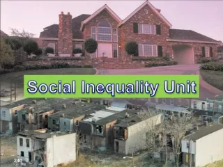Social Inequality Unit