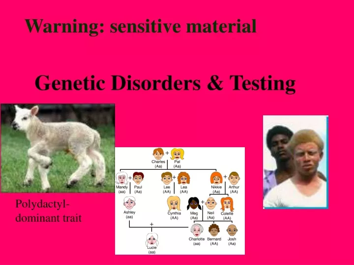 genetic disorders testing