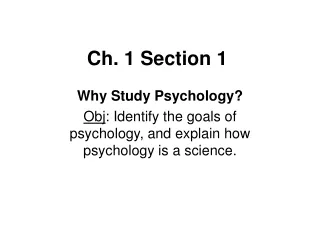 Ch. 1 Section 1