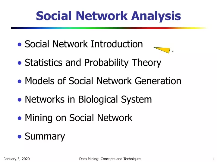 social network analysis