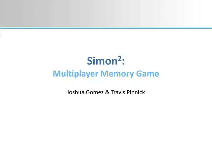 simon 2 multiplayer memory game