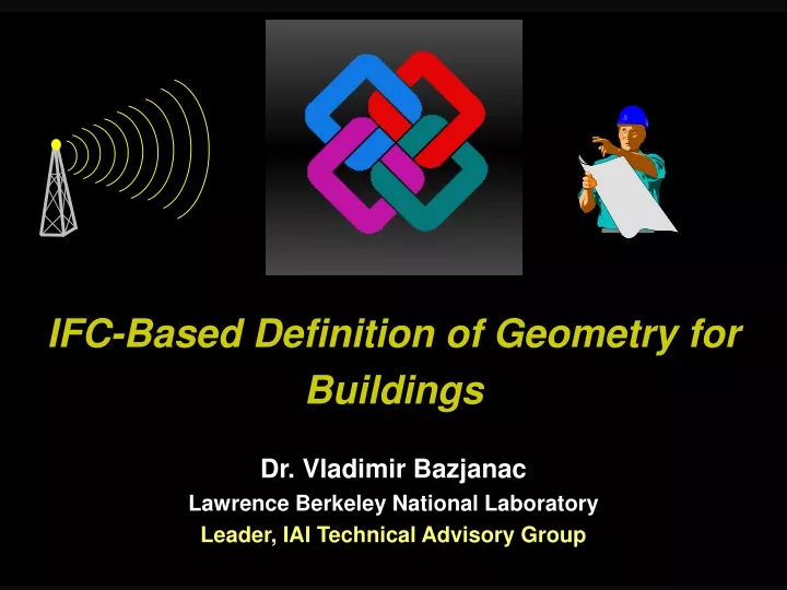 ifc based definition of geometry for buildings