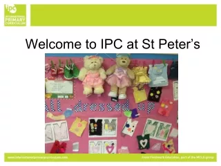 Welcome to IPC at St Peter’s