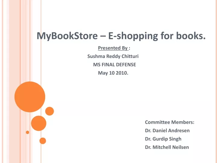 mybookstore e shopping for books