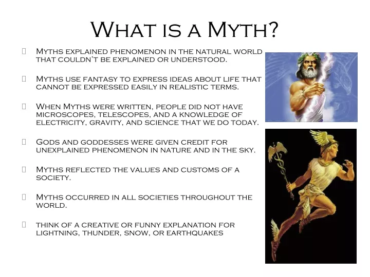 what is a myth