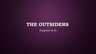 The Outsiders