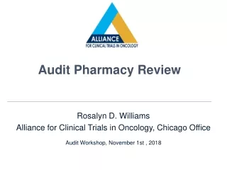 Audit Pharmacy Review