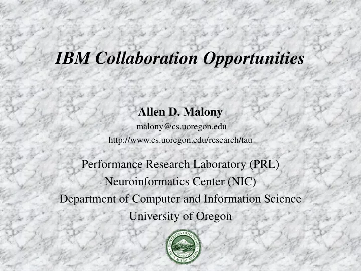 ibm collaboration opportunities