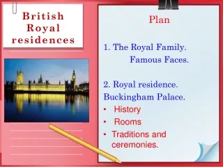 British Royal residences