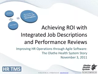 Achieving ROI with Integrated Job Descriptions and Performance Reviews