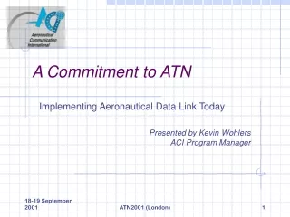 A Commitment to ATN