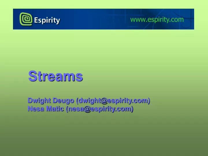 www espirity com
