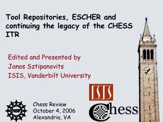 Tool Repositories, ESCHER and continuing the legacy of the CHESS ITR