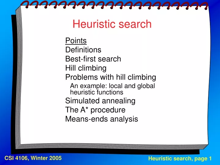 heuristic search