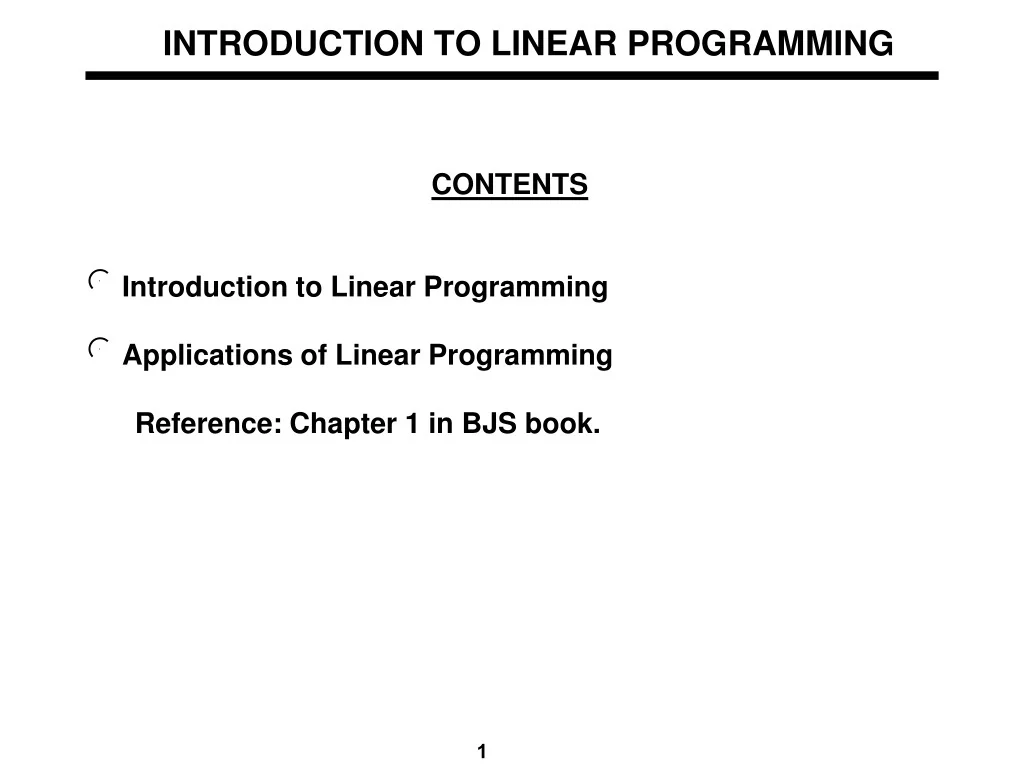 PPT - INTRODUCTION TO LINEAR PROGRAMMING PowerPoint Presentation, free ...