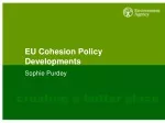 EU Cohesion Policy Developments - slide 1