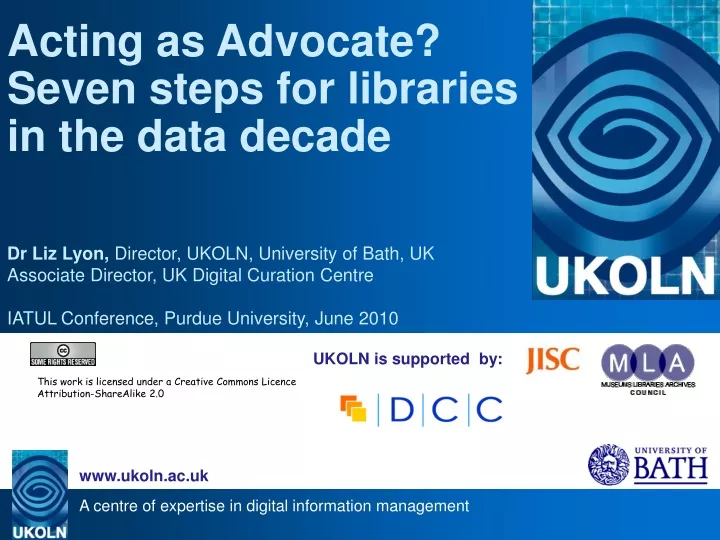 acting as advocate seven steps for libraries