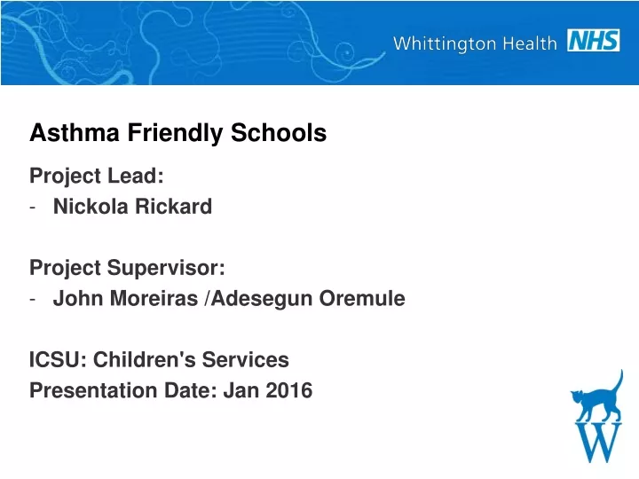 asthma friendly schools
