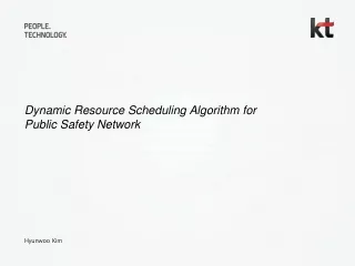 Dynamic Resource Scheduling Algorithm for Public Safety Network