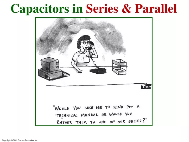 capacitors in series parallel