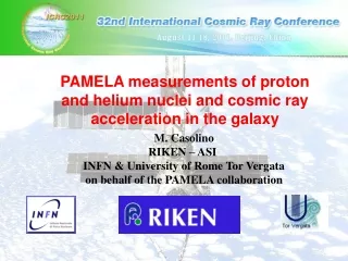 PAMELA measurements of proton and helium nuclei and cosmic ray acceleration in the galaxy