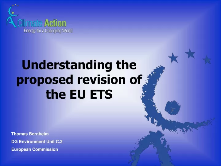 understanding the proposed revision of the eu ets