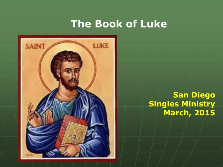 the book of luke