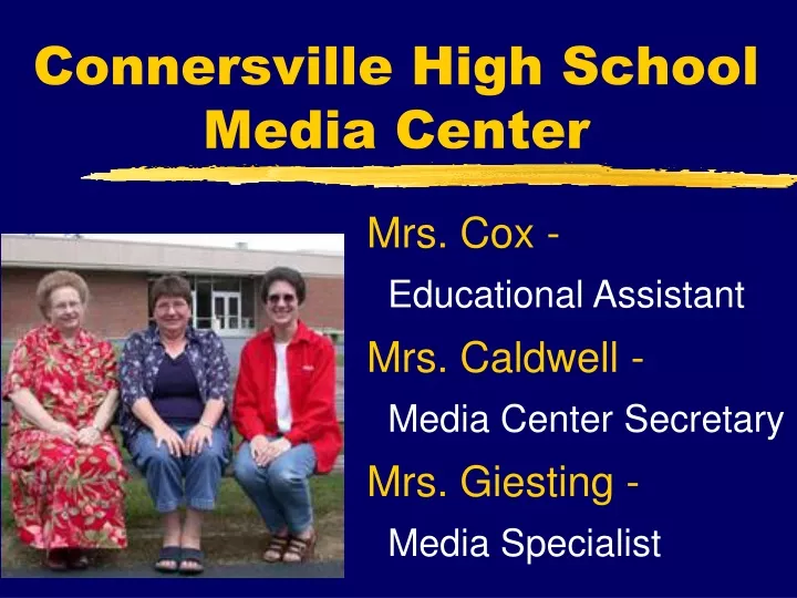 connersville high school media center