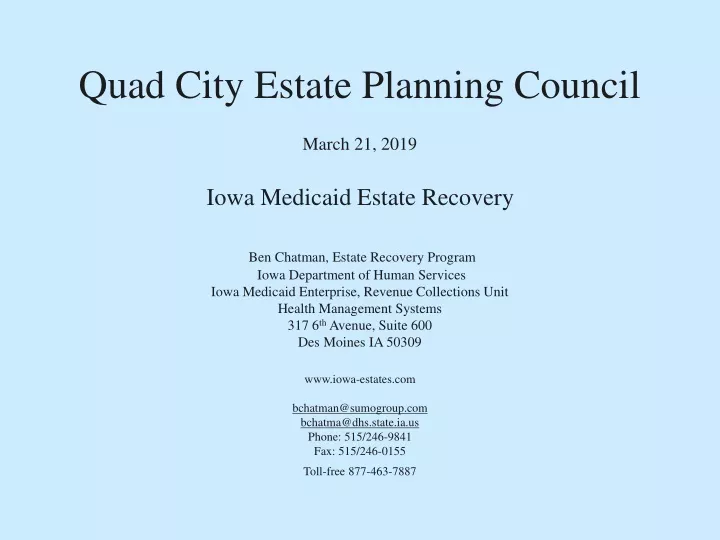 quad city estate planning council march 21 2019