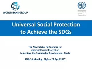 T he  New Global Partnership for  Universal Social Protection